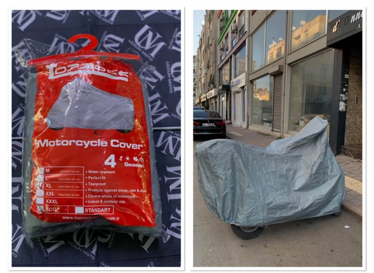 TOPROCK KALIN MOTOSİKLET BRANDASI