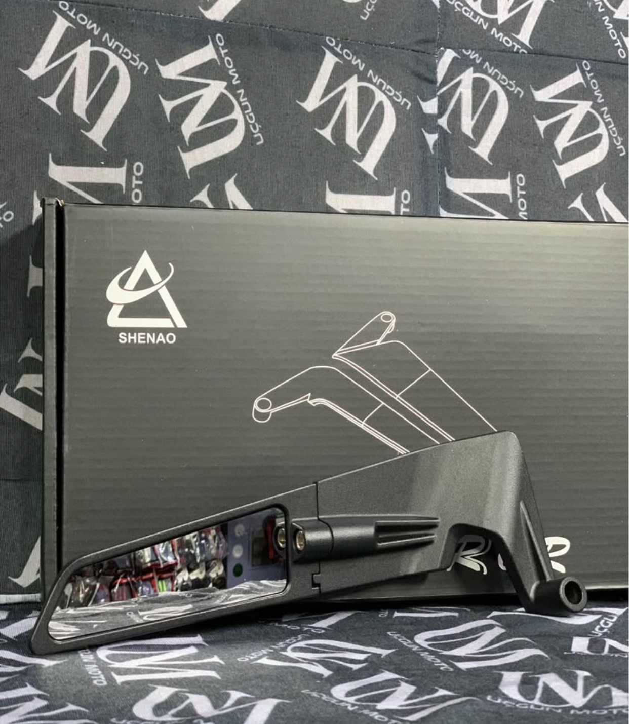 UNİVERSAL NAKED DİK KANAT AYNA 