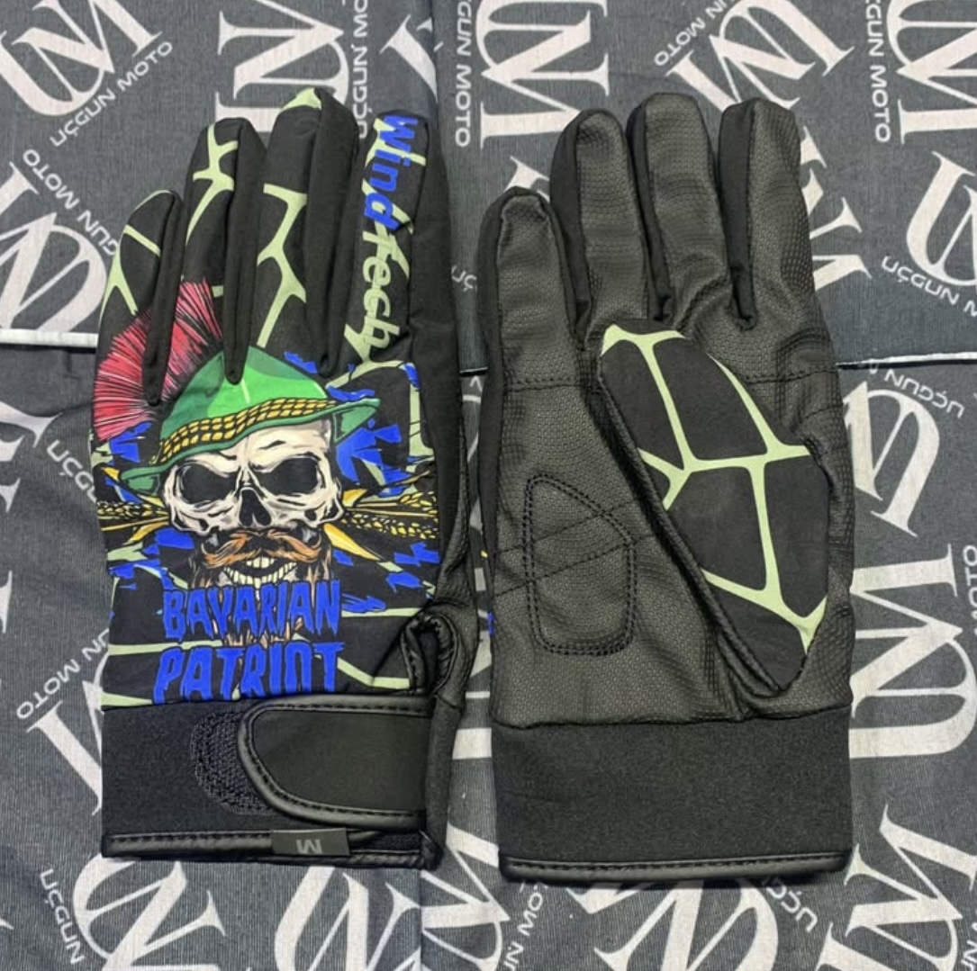 WINDTECH SHOFTSHELL KORUMALI MOTORCU ELDİVENİ 