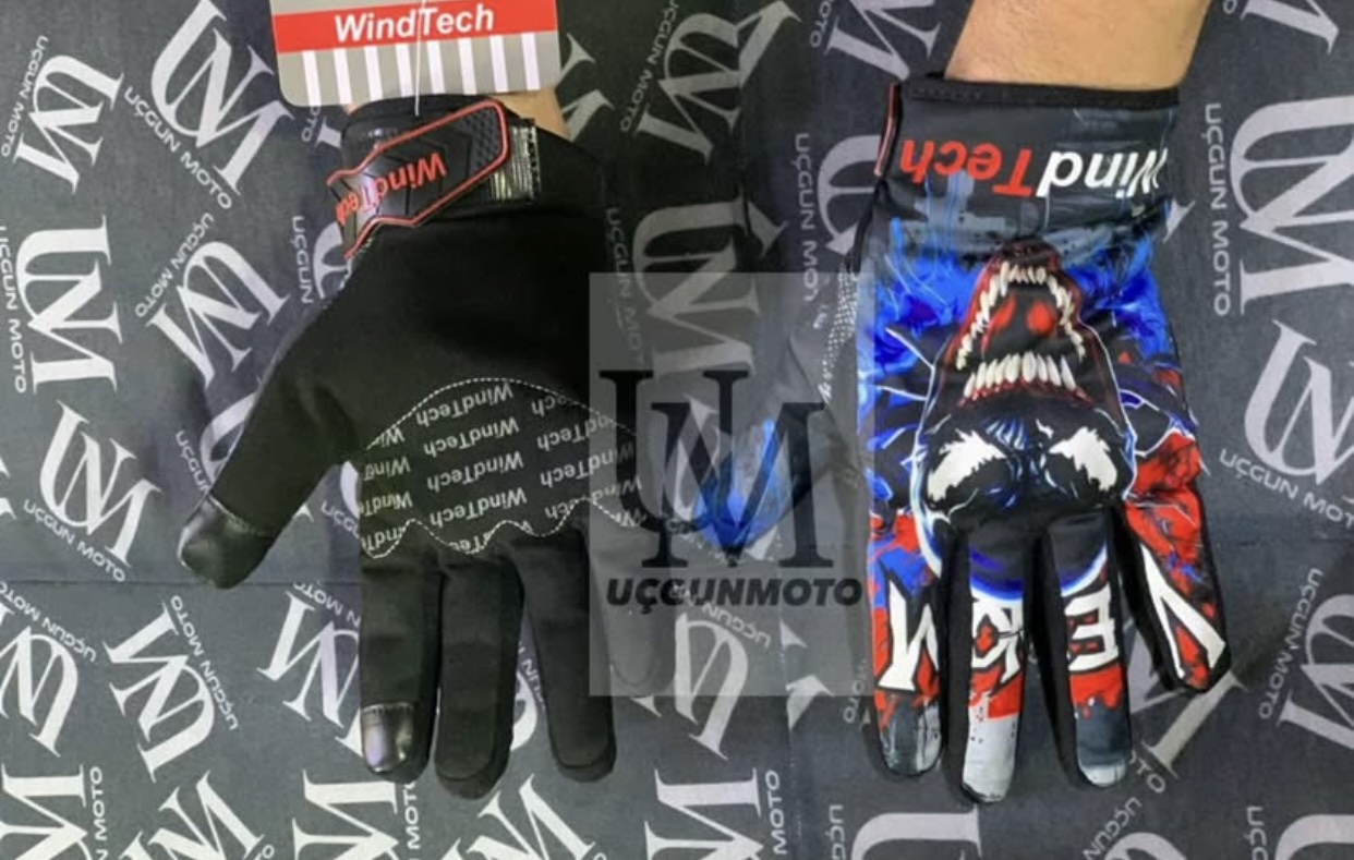 WINDTECH SHOFTSHELL KORUMALI MOTORCU ELDİVENİ 