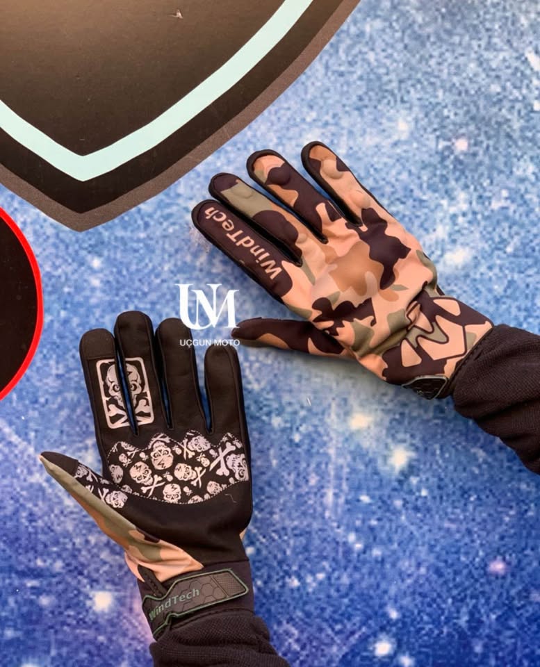 WINDTECH SHOFTSHELL KORUMALI MOTORCU ELDİVENİ