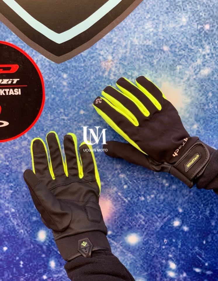 WINDTECH SHOFTSHELL KORUMALI MOTORCU ELDİVENİ