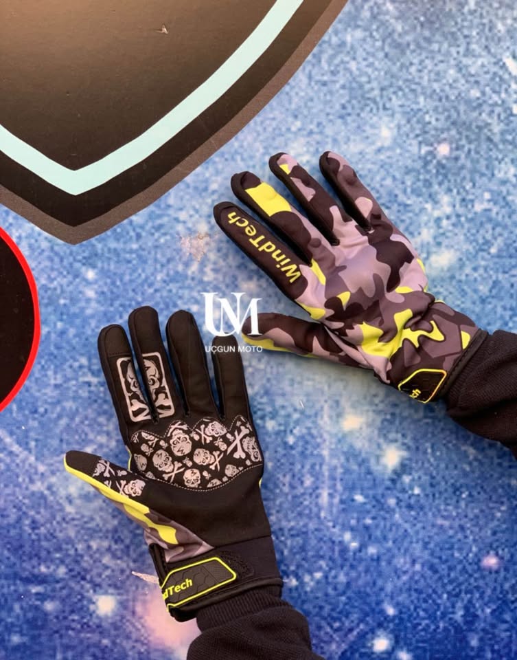 WINDTECH SHOFTSHELL KORUMALI MOTORCU ELDİVENİ