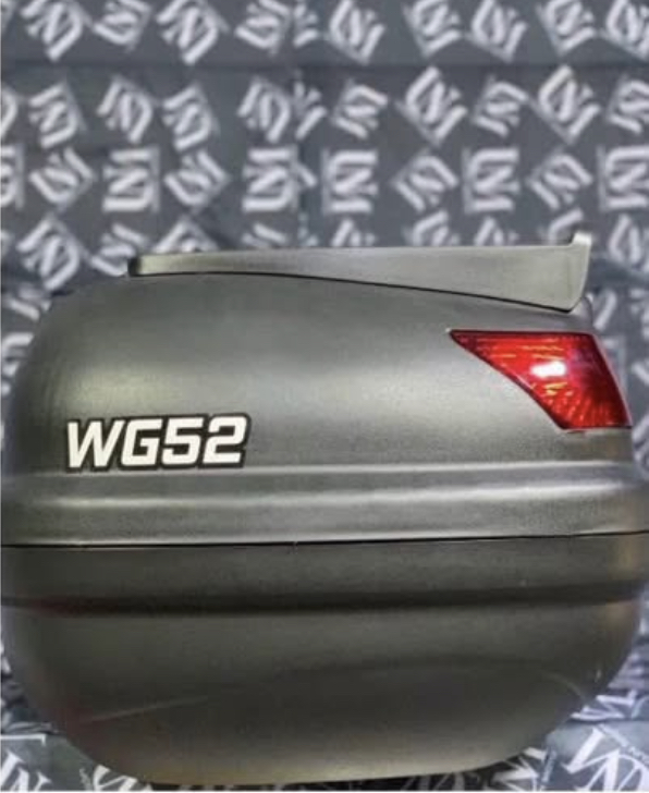 WOGEN 52 LİTRE MOTOSİKLET BAGAJ &Ccedil;ANTASI