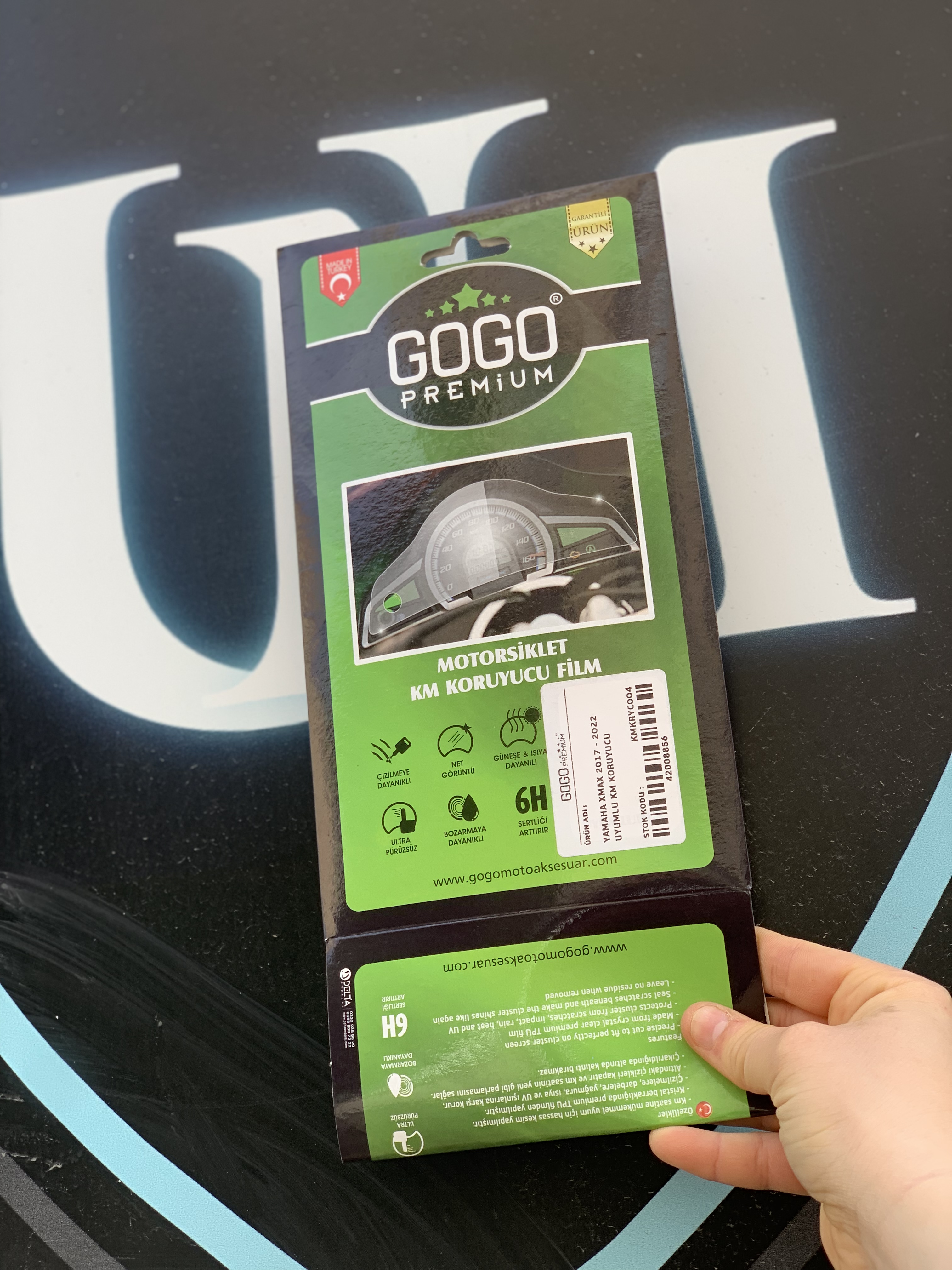 YAMAHA XMAX 2017-2022 UYUMLU KM KORUYUCU 